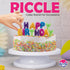 Riccle 94 pcs Cake Decorating Kit with Cake Turntable - Includes 50pcs 16 Inch Disposable + 2 Reusable Piping Bags and Tips Set, 24 Icing Piping T...