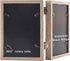 AVEAX Double 5x7 Picture Frame Wood Grain Photo Frame Shadow Box Frame...