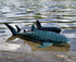 Gemini&Genius Sea Animal Great White Shark and Whale Shark Action Figure Set Soft Rubber Ocean Sea Animal Marine Animal Model Toys for Kids Swimmi...