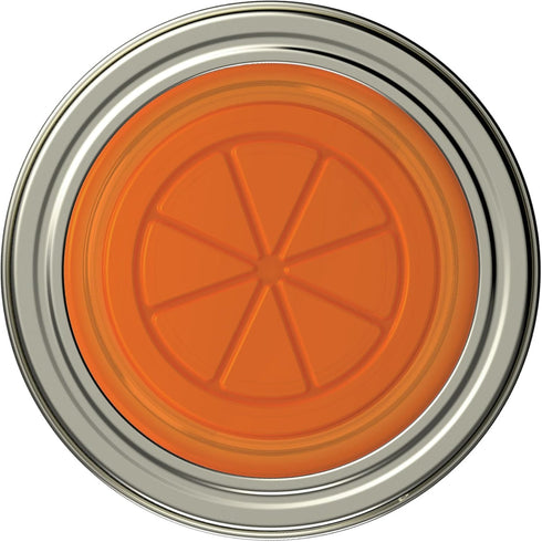 Jarware Orange Jelly/Jam Lids for Regular Mouth Mason Jars, Set of 4...