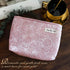 STARDW Aesthetic Floral Makeup Bag Cosmetic Bag Travel Toiletry Bag for Women Cute Pink Makeup Bag Organizer Large Skincare Bag Zipper Pouch (Roma...