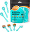 Plastic Measuring Spoons, Fits in Jar, Good for Formula, Coffee, Pet Food - 5 ml - 1 Teaspoon Mesure (20)...