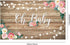 Rustic Wood Baby Shower Backdrop Banner Oh Baby Floral Baby Shower Decorations Background for Girls and Boys Wood Floor Flower Wall Newborn Birthd...