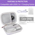 khanka Hard Travel Case Replacement for LISEN 3 in 1 Charging Station,Travel Wireless Charging Station for Multiple Devices,Case Only(White)....