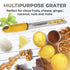Stainless Steel Cheese and Citrus Zester Grater w/Extra Sharp Blade - Perfect for Lemons, Parmesan, Garlic, Chocolate - Spice Up any Kitchen Dish ...