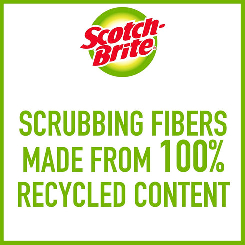 Scotch-Brite Non-Scratch Scour Pads, Scouring Pads for Kitchen and Dish Cleaning, 30 Pads...