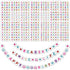Beadsky Letter Beads, 1456PCS Bracelet Making Kit for Teen Girls, 28 Styles Friendship Bracelets Jewelry Making Kit, DIY Beading Bracelets Kit Alp...