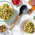 Epicurean Cutting Surfaces Gourmet Series Kitchen Utensil, Large Spoon, Natural+Black...