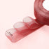 6 Rolls Sheer Chiffon Ribbon Organza Satin Ribbon Transparent Chiffon Ribbon for Wrapping Decorating Valentine's Day Wedding Birthday Bouquet Garl...