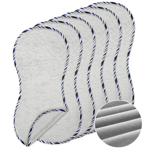 6 Pcs 13 x 29 in Peanut Shape Changing Pad Liner Peanut Changing Pad Liner Portable Soft Peanut Changing Pad Washable Reusable Changing Pad Liner ...