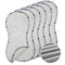 6 Pcs 13 x 29 in Peanut Shape Changing Pad Liner Peanut Changing Pad Liner Portable Soft Peanut Changing Pad Washable Reusable Changing Pad Liner ...