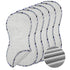 6 Pcs 13 x 29 in Peanut Shape Changing Pad Liner Peanut Changing Pad Liner Portable Soft Peanut Changing Pad Washable Reusable Changing Pad Liner ...