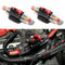 2 Pcs Car Audio Inline 20A Amps Circuit Breaker, 12-24V DC Overload Protection Fuse with Manual Reset, for Car Audio Marine Boat Stereo Switch Inv...
