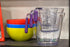 Colourworks Measuring Jug Set, 3-Piece Plastic Measuring Jug with 200, 400 and 900ml Jugs, Purple...