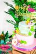 LaVenty Moana Cake Topper Moana Birthday Cake Decoration Flamingo Cake Toppers Flamingo Happy Birthday Cake Decoration...