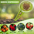 Plant Flower Seed Dispenser Adjustable - Plastic Bulb Planting Tools - Garden Seed Dibber Tool for Planting...