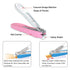 PAFASON Baby Safety Nail Clipper Cutter Trimmer with Nail Catcher and Baby Glass Nail File, Czech Float Glass, Stainless Steel Ideal Gift for Youn...