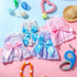 4 Pieces Dog Dresses for Small Medium Dogs Puppy Clothes Summer Princess Pet Dresses Girl Female Doggie Tutu Skirt Apparel for Chihuahua Yorkies P...