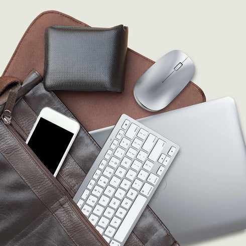 Bluetooth Keyboard and Mouse for Mac, OMOTON Ultra-Slim Keyboard and Mouse Combo, Wireless Keyboard and Mouse for MacOS, MacBook Pro/Air, iMac, Ma...