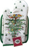 Spode Christmas Tree 2-pc Kitchen Gift Set: Oven Mitt & Square Pot Holder...