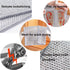 Wire Dishcloth Rag Non Scratch Wire Washing Cloth Two Layer Multipurpose Wire Dishwashing Rags for Wet and Dry Microfiber Cleaning Cloth?5 pieces?...