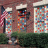 10 Pack 4th of July Decorations Red White and Blue Decorations - 130Ft/330 4th of july garland Patriotic Star Streamers Banner Garland Hanging Ind...