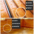 8 OZ Pure Tung Oil for Wood Finishing with Wood Brush, Waterproof Wood Sealer Indoor and Outdoor, 100% Pure Natural Tung Oil for Unfinished Bare W...