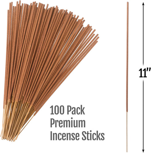 Farm Raised Candles - USA Made Mintronella - Natural Mosquito Repellent Sticks – 100 Pcs - Outdoor Insect Sticks – Citronella & Peppermint – Bug, ...