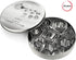 24 Piece Mini Cookie Cutter Set - Heart, Star, Flower, Geometric Shaped Assorted Sizes - Premium Stainless Steel Mini Biscuit Cutters, Fondant, Su...