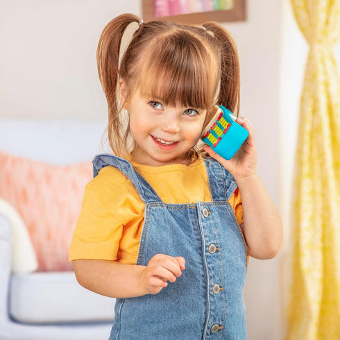 Battat – Sensory Toys – Pretend Phone & Keychain – Toddler Light-Up Phone – Toy Car Keys & Phone – 10 Months + – Light & Sound Phone + Light & Sou...