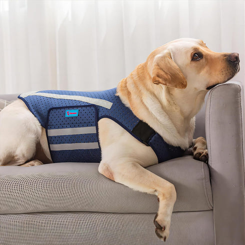 Dog Anxiety Vest, Comfort Dog Anxiety Relief Jacket, Breathable Shirts for Dogs, Soft Dog Anxiety Coat Vest, Puppy Anxiety Warp Calming Shirt for ...