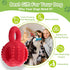 Dog Chew Toys, Set of 3 Treat Dispensing Dog Toys?Interactive Dog Toys for Boredom, Fun-Filled Treat Dispenser for Yak Cheese Dog Chews...