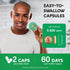 Boswellia Extract Capsules - Boswellia Serrata 1200mg, 65% Boswellic Acid - Joint Comfort & Health Support Supplement - w/Turmeric, Hyaluronic Aci...