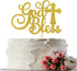 Gold Glitter God Bless Cake Topper - Communion Party Sign, Baptisim Christening - First Baby Shower Decoration Supplies...