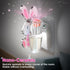 Wall Fragrance Plug in with Night Light, Compatible with Bath & Body Works WallFlower Fragrance, Wall Plug Essential Oil Diffuser with Nightlight ...