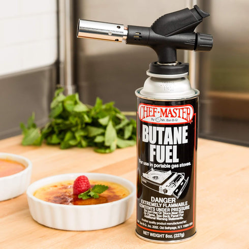 Chef's Torch, Kitchen Torch, Cooking Torch, Refillable Butane Torch Lighter w/ Adjustable Flame for Searing Steaks, Creme Brulee, Desserts, BBQ, B...