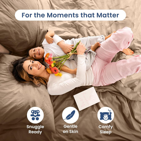 3 Piece Twin Sheets Set | Twin Bed Sheets Set – Light Weight, Soft Breathable Sheets | Brushed Cotton Rich Blend | Secure-Fit, Wrinkle Resistant, ...