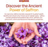 Happy Saffron Supplements - 100% Pure Saffron Extract Supplement - Mood Enhancer for Women & Men - Saffron Supplements for Eye Health Support - Sa...