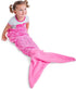 Pink Mermaid Tail Blanket for Kids – Silky Soft Extra Cozy Plush Fleece Lined Cutout Lace Snuggle Blanket for Little Girl Toddler...