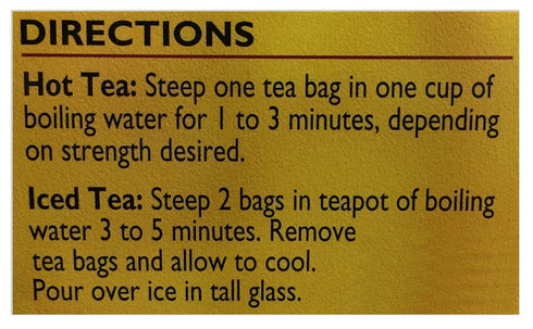 Dynasty 100% Natural Tea 16 Individual Tea Bags Per Pack (Chinese Restaurant, 1 Pack)...
