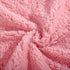 Reafort Ultra Soft Sherpa Body Pillow Cover/Case with Zipper Closure 21"x54" (21"x54" Body Pillow Cover, Pink)...