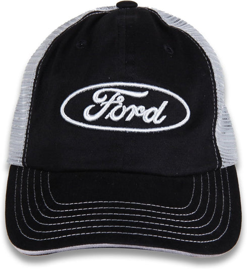 CFS Ford Oval Black and Gray Mesh Hat...
