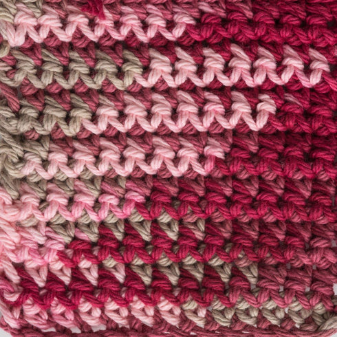 Lily Sugar'n Cream Super Size Ombres Yarn, 3 oz, Damask Ombre, 1 Ball...