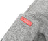 Linen 4 Pockets Bedside Caddy, Bedside Storage Organizer with Water Bottle Holde for Magazine, Remotes, Phone (Grey)...