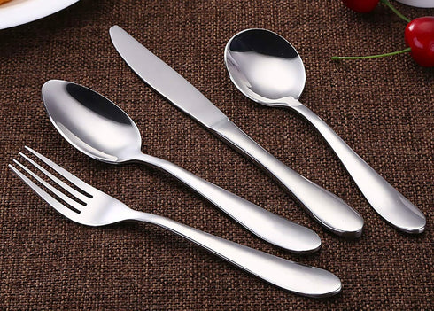 VANRA 4-Piece Children Forks Set Stainless Steel Kids Dinner Forks Child Silver Cutlery Set 5.7-inch (4 forks)...