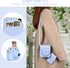 Camera Case and Album Compatible with Fujifilm Instax Mini 12 - Polaroid Instax 12 Mini Carry Bag with Strap and Photo Album - Pastel Blue...