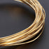BENECREAT 20 Gauge 33 Feet Square Copper Wire Half Hard Yellow Brass Wire for Jewelry Beading Craft Work...