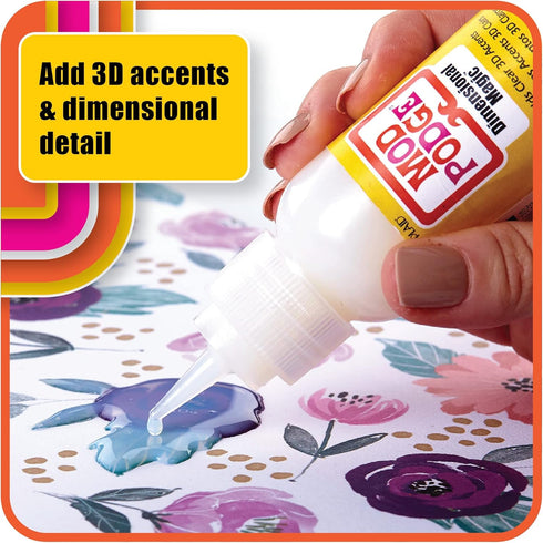 Mod Podge Glitter Dimensional Magic, 2 oz, Gold...