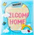WATINC Welcome Home Baby Girl Garden Flag Burlap Baby Shower Girl Special Delivery Newborn Double Sided House Flag Holiday Farmhouse Decorations S...