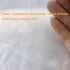 New brothread Light Weight Clear Wash Away - Water Soluble Embroidery Topping Film - 10"x10 Yd roll - Cut into Various Sizes for Machine Embroider...